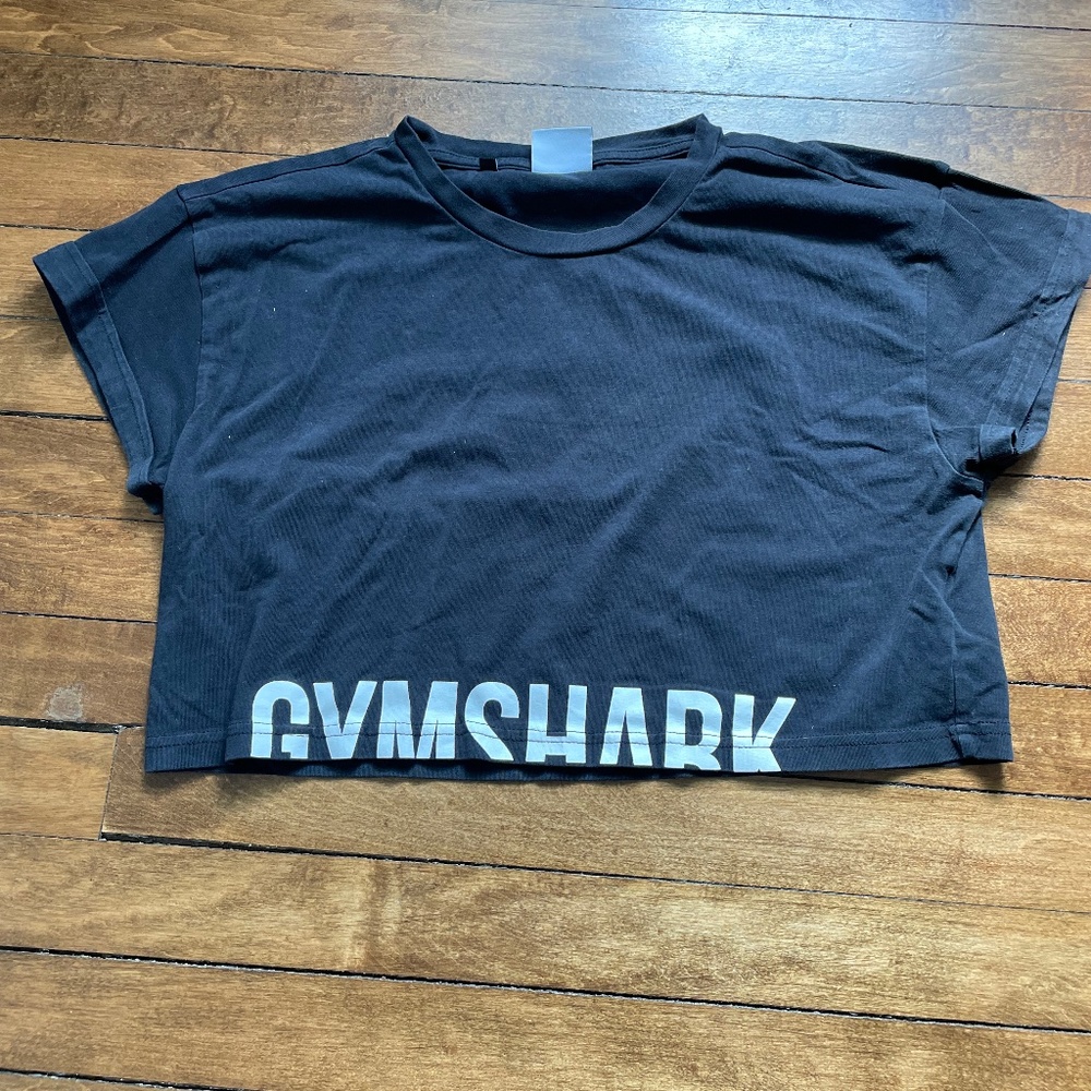 Gymshark Cropped Fraction Tee